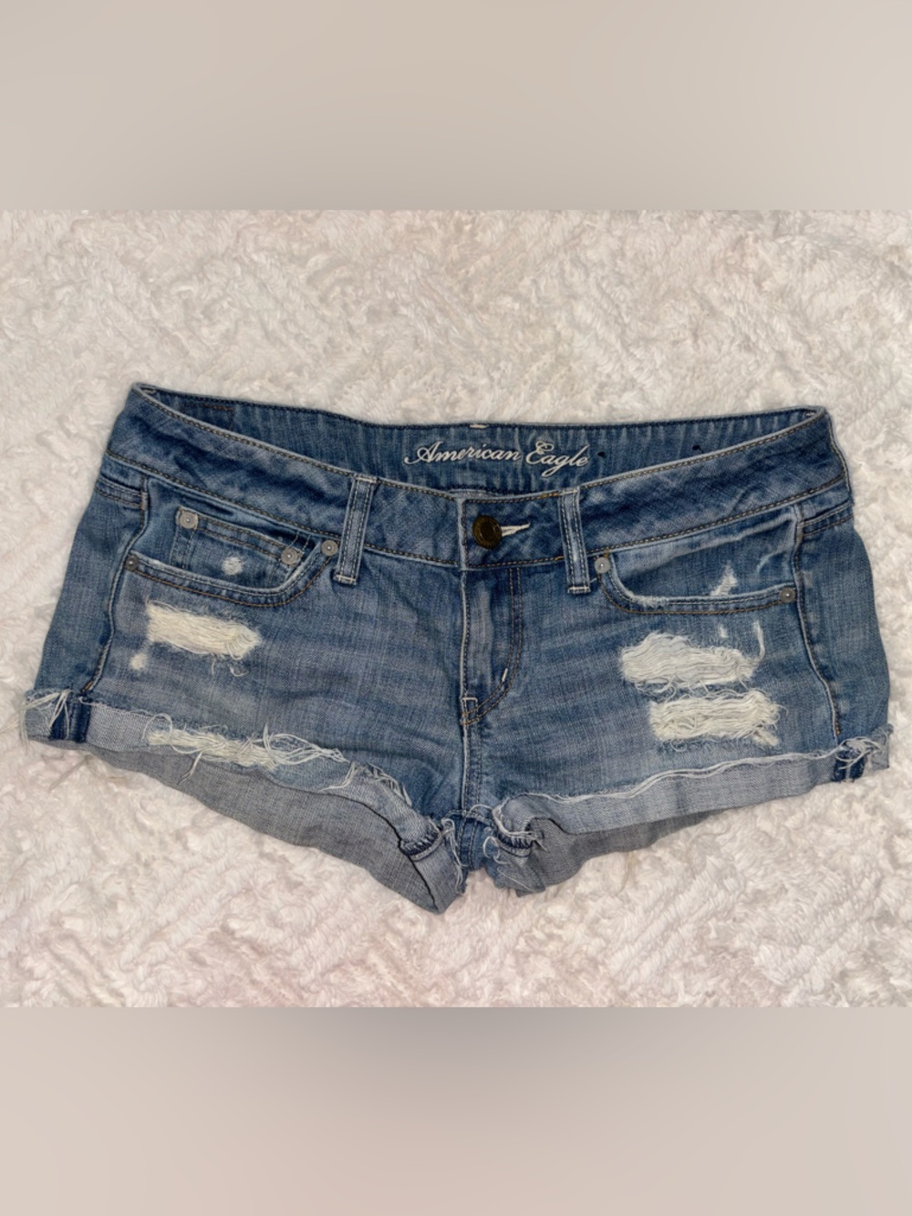 American Eagle y2k Jean shorts